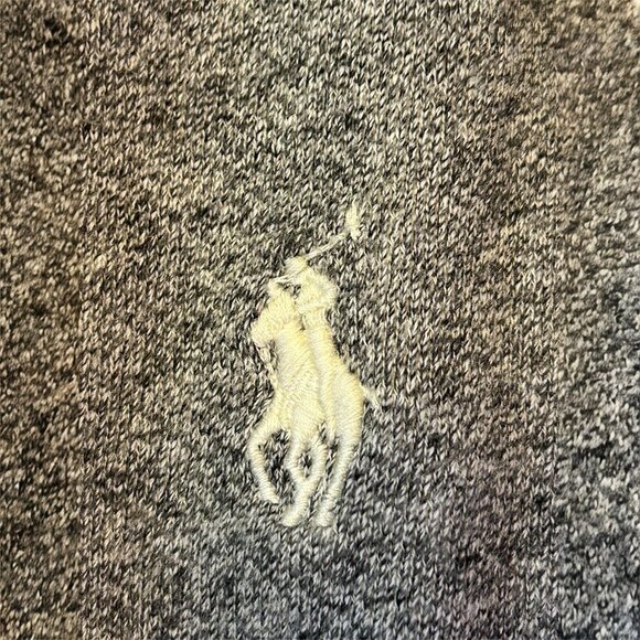 Polo Ralph Lauren Women's Zip-Up Hoodie - Gray Fleece - SZ M - Picture 4 of 8